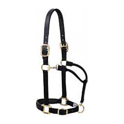 Padded Breakaway Horse Halter with Adjustable Chin and Throat Snap  Weaver Leather
